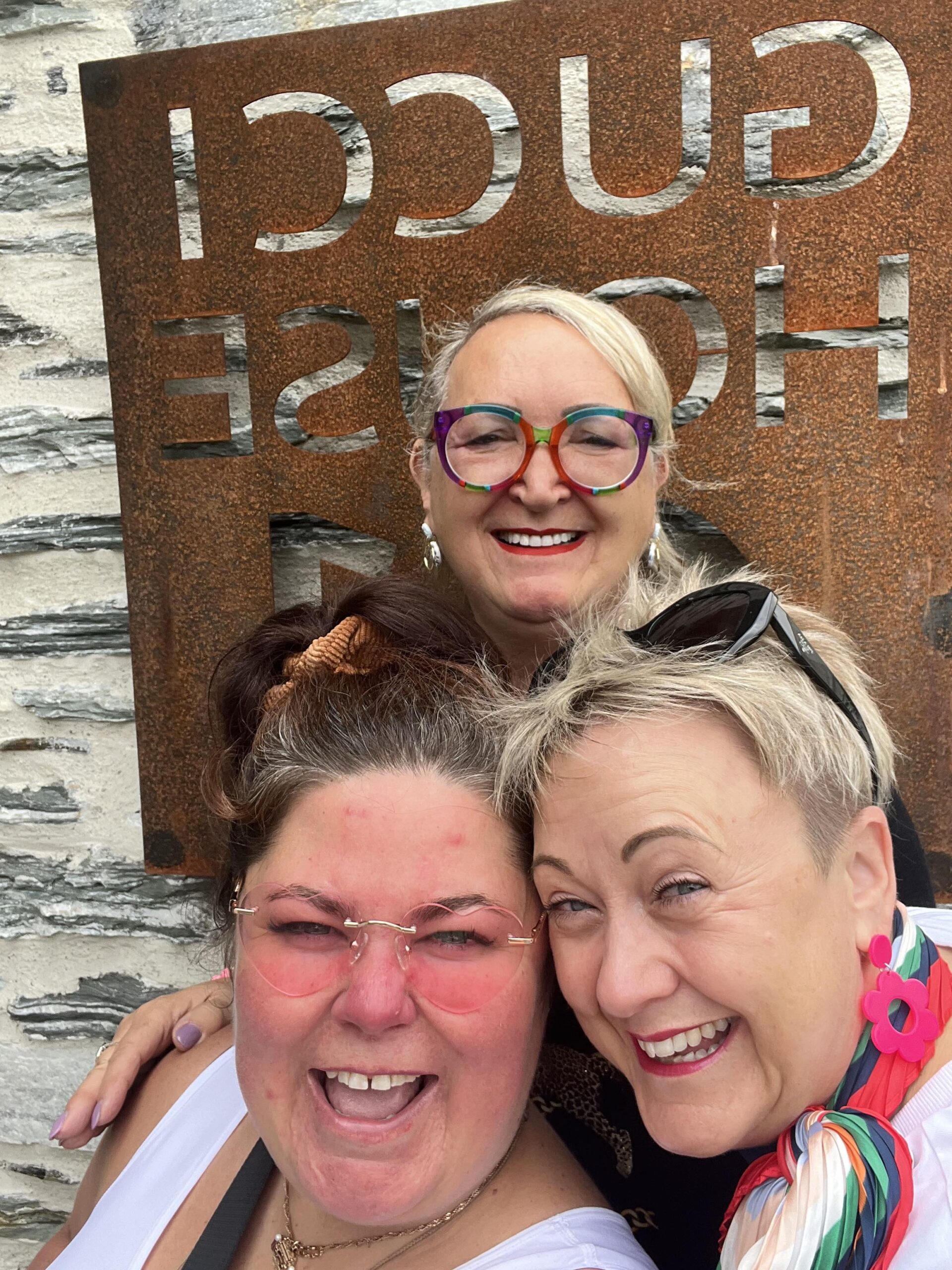 Writers celebrating together at a Createcation retreat in New Zealand