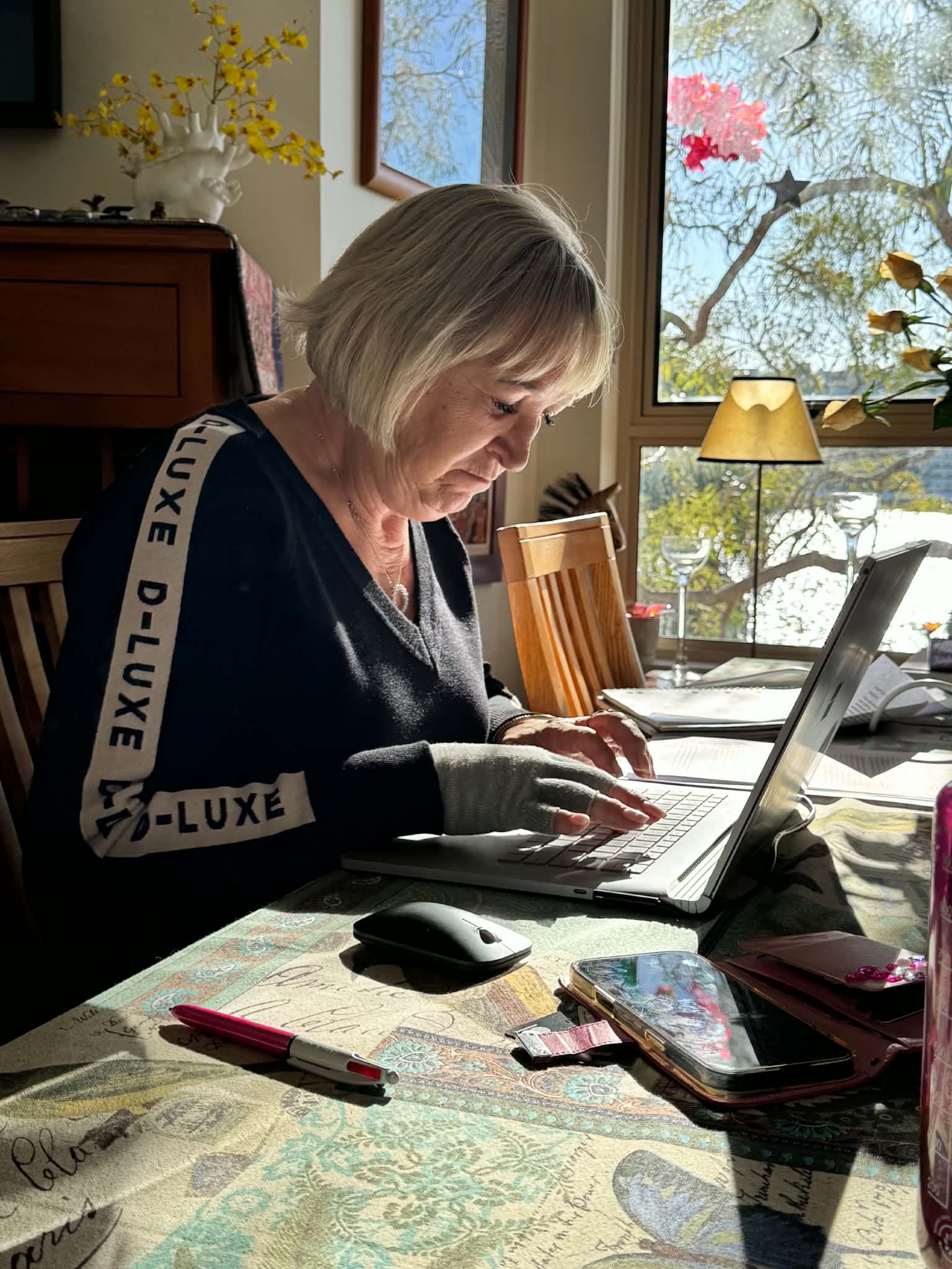 Writing session during a Createcation gathering in Australia